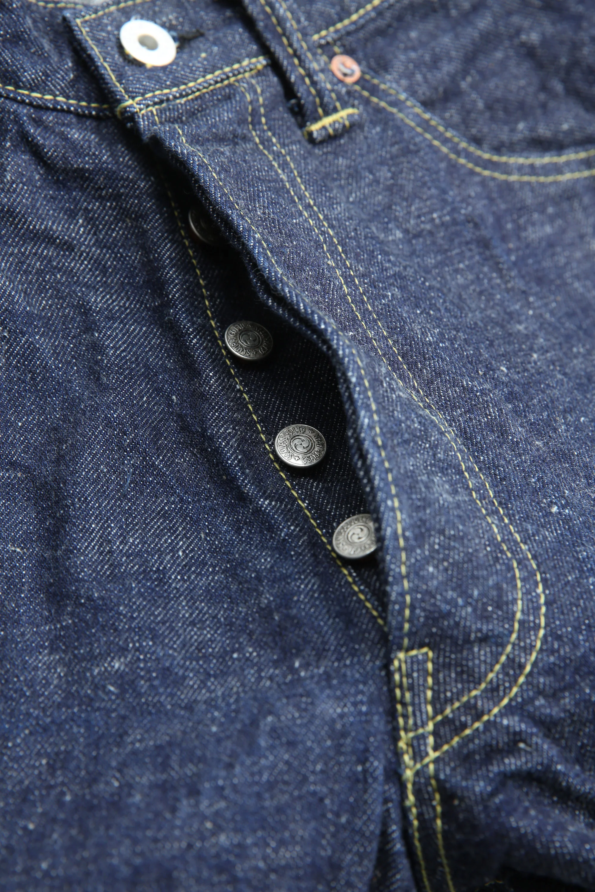 Samurai Jeans [S2000HX II] 15.8oz Samurai Cotton GL3 Selvedge Denim RELAX STRAIGHT - Indigo - Image 8