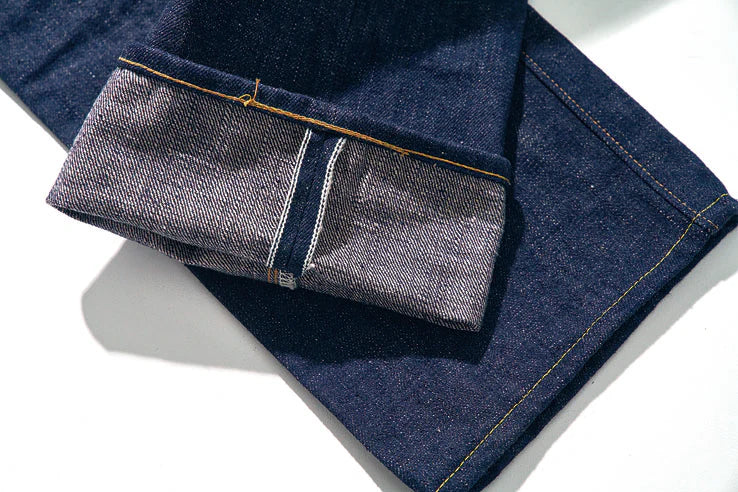 Samurai Jeans [S500AX-SAKURA] AI PLUS-SAKURA 18oz Regular Straight Jeans - One Wash - Image 4