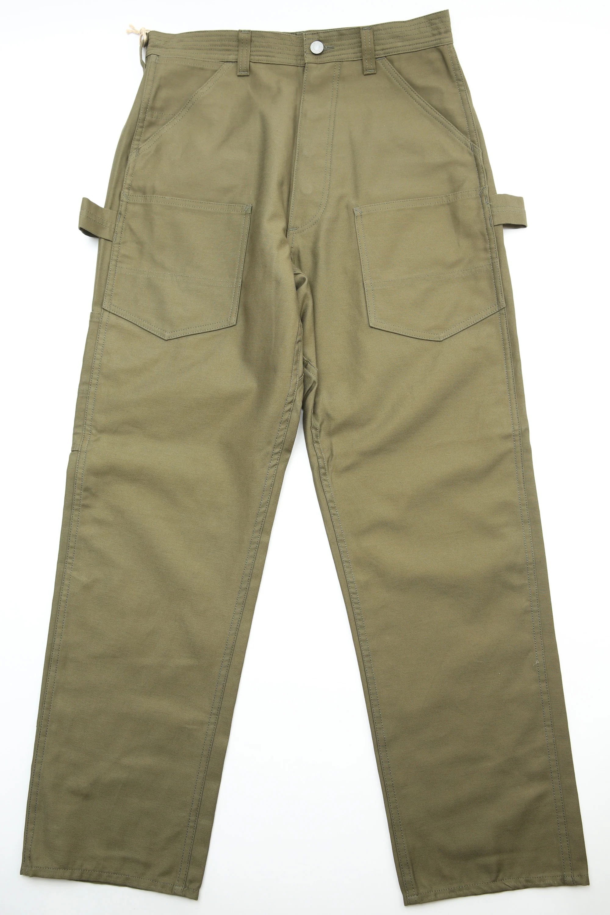 Sassafras D Pruner Pants - Olive Back Satin
