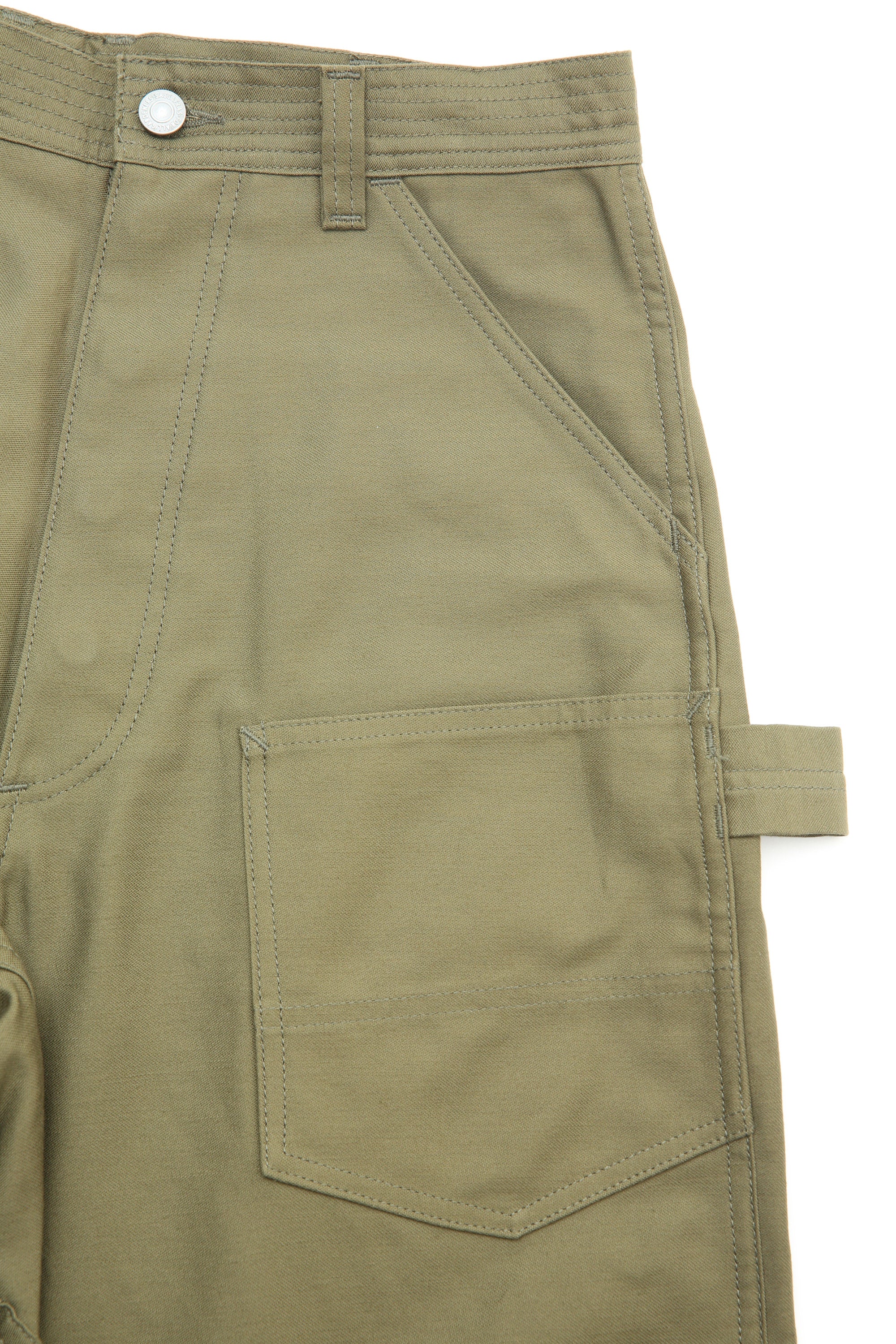 Sassafras D Pruner Pants - Olive Back Satin - Image 3