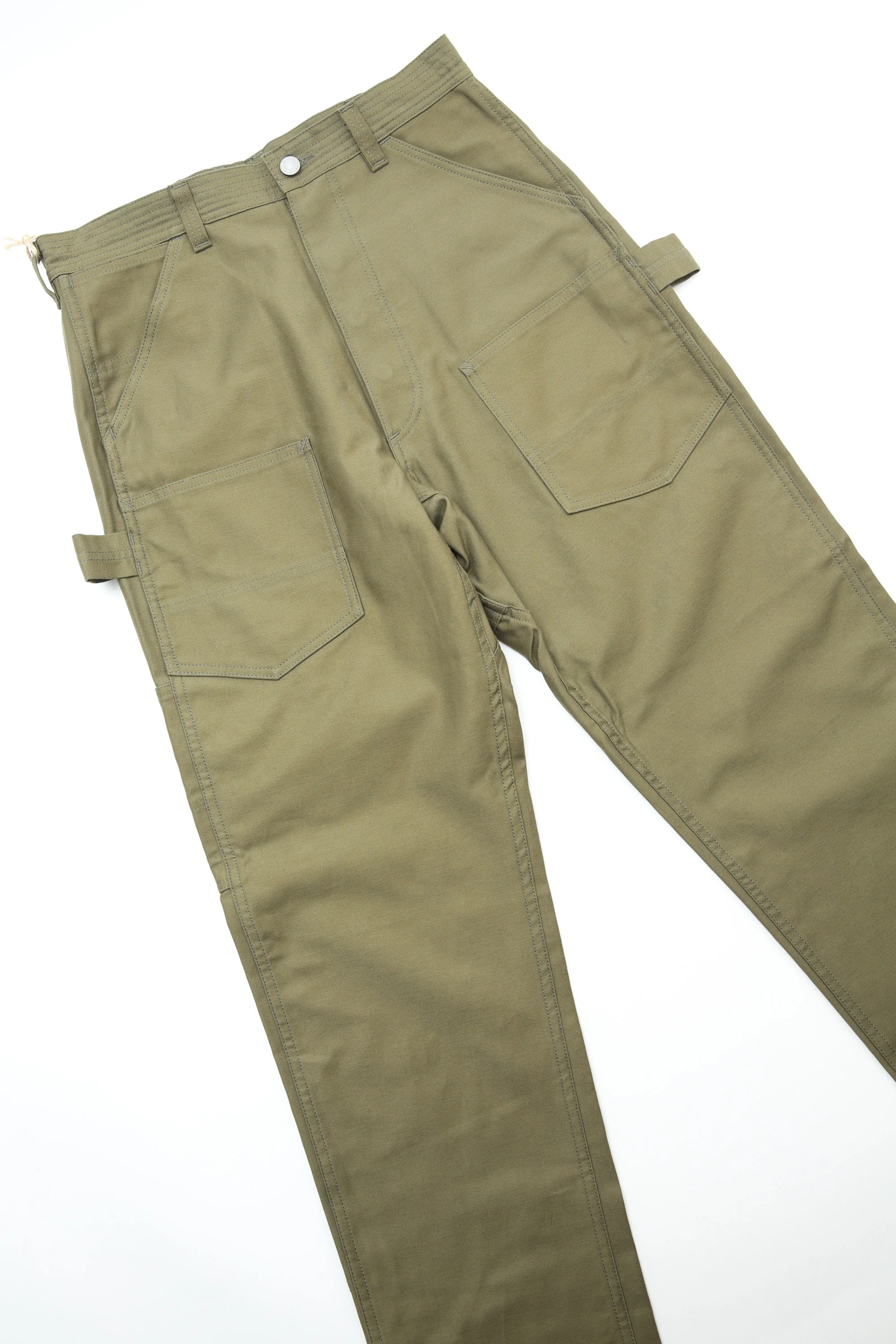 Sassafras D Pruner Pants - Olive Back Satin - Image 5