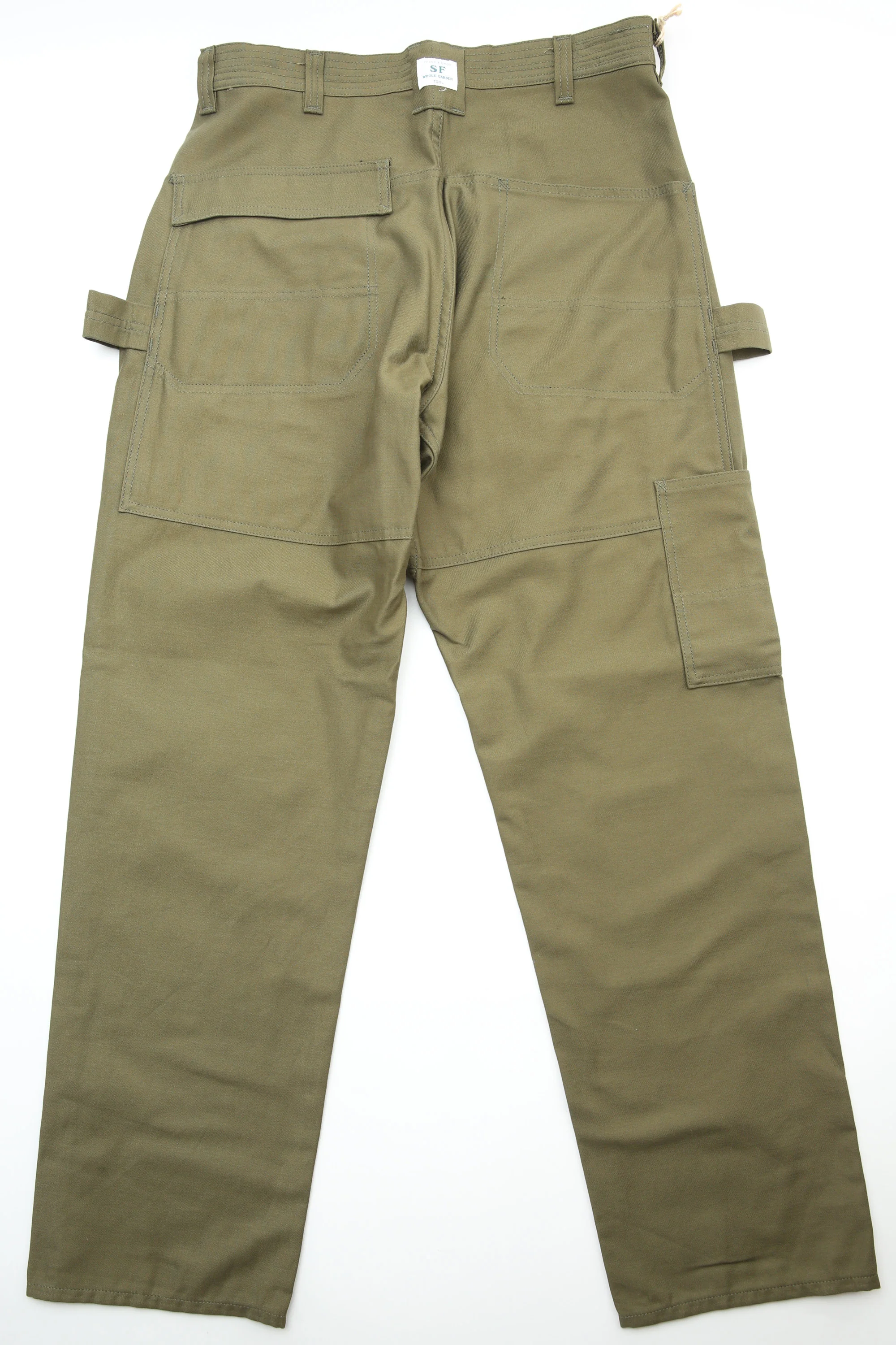 Sassafras D Pruner Pants - Olive Back Satin - Image 8
