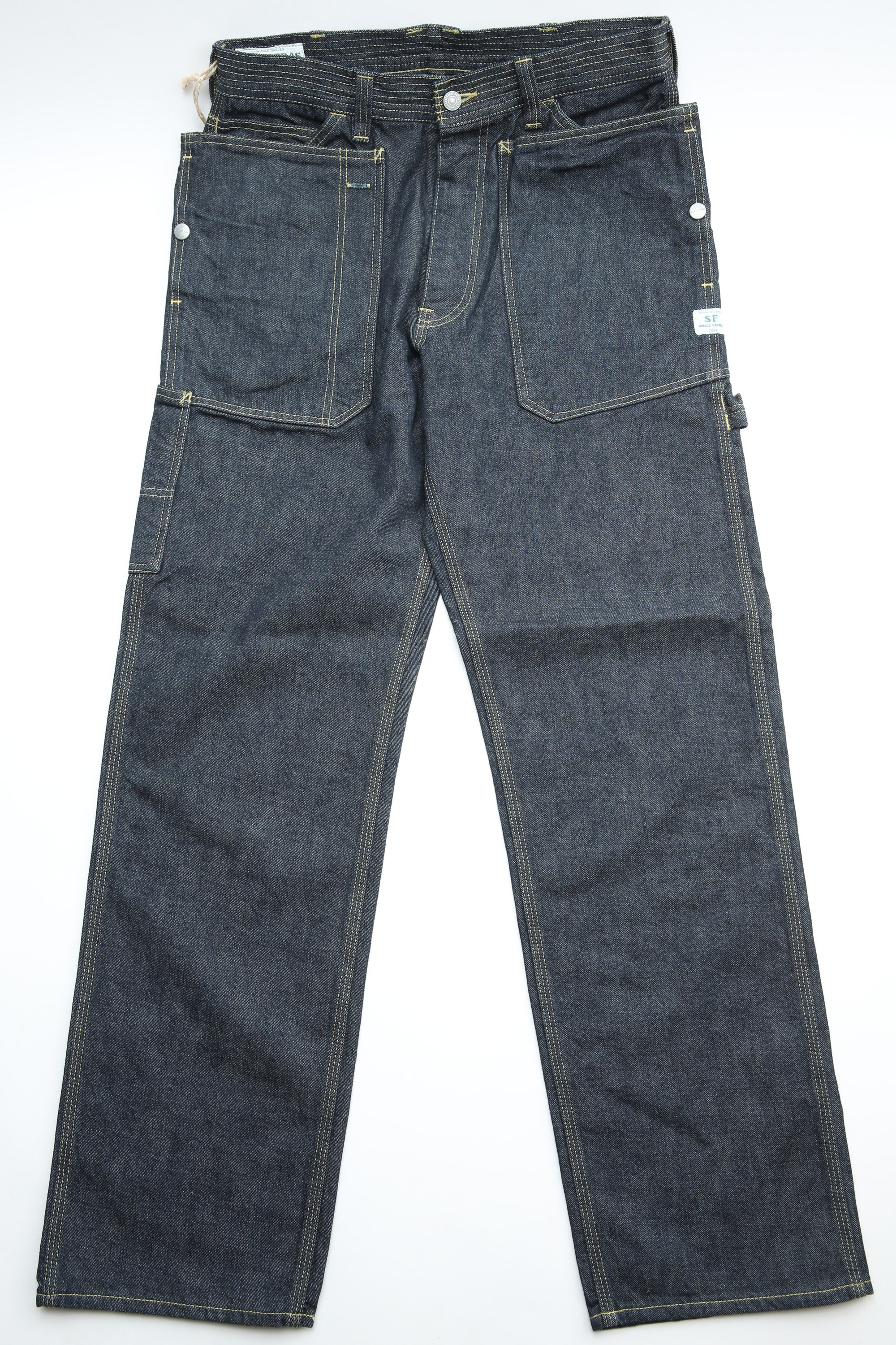 Sassafras Fall Leaf Gardener Pant 13.5 oz. Denim - Indigo