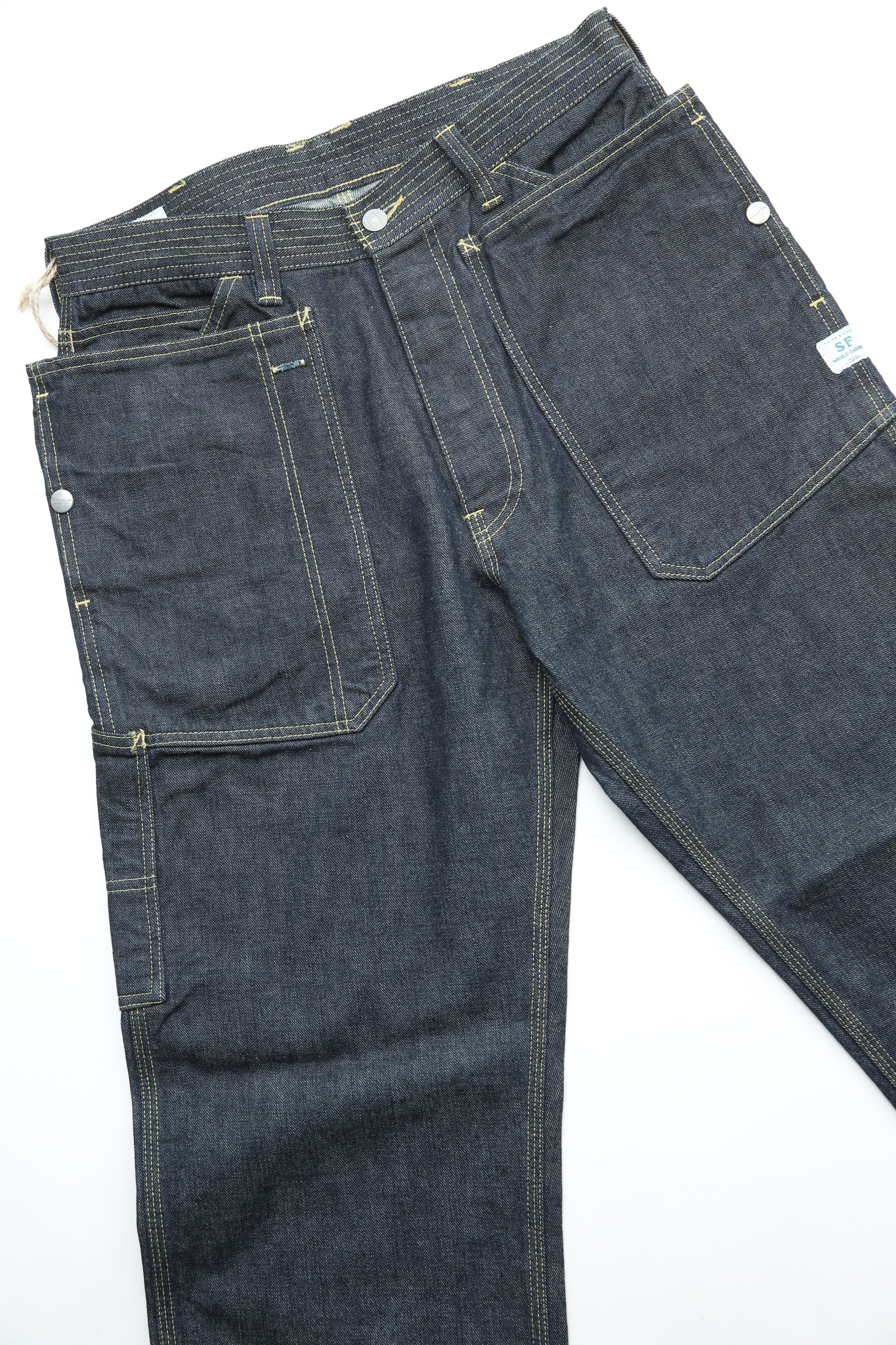 Sassafras Fall Leaf Gardener Pant 13.5 oz. Denim - Indigo - Image 6