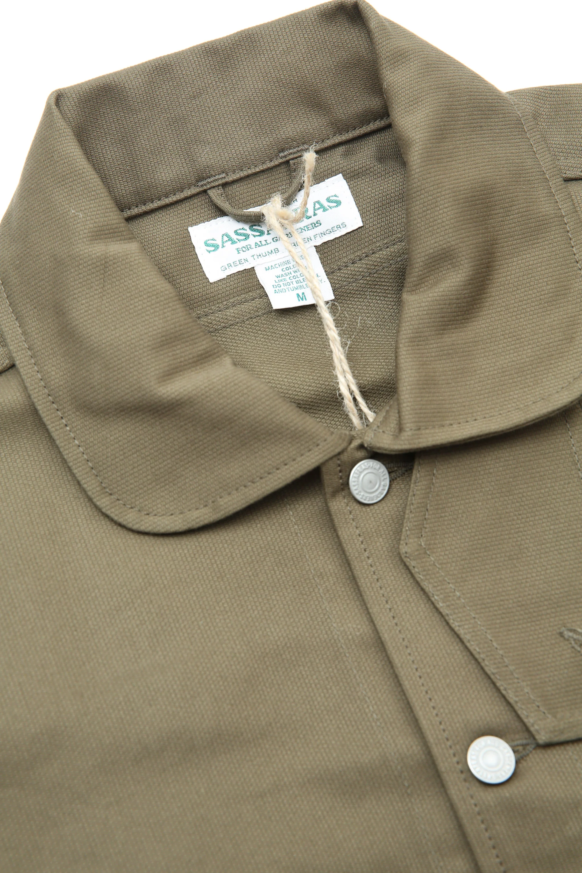 Sassafras Overgrown Trug Jacket - Olive Pique - Image 6