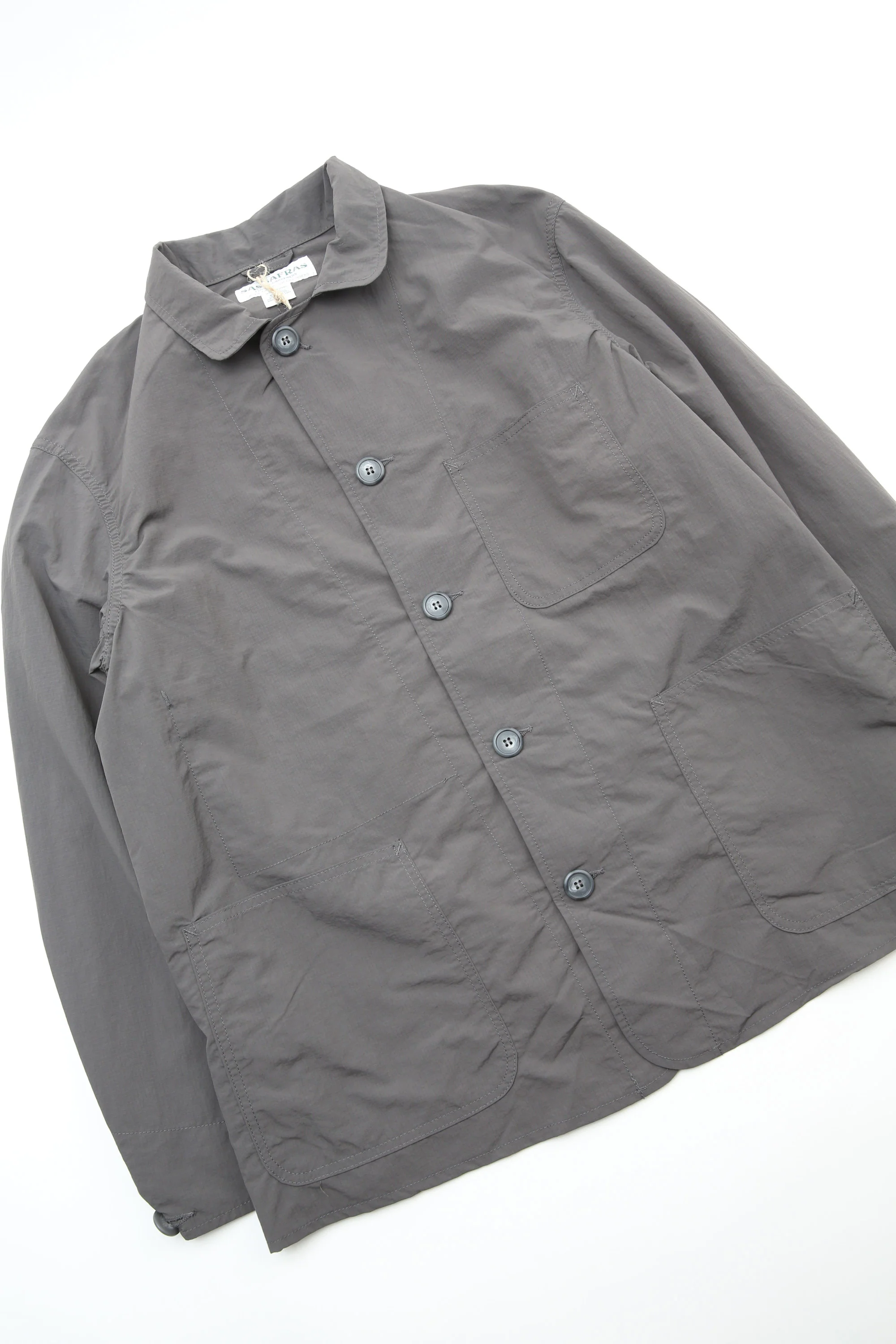 Sassafras Sprayer Jacket - Charcoal Nylon Ripstop - Image 5