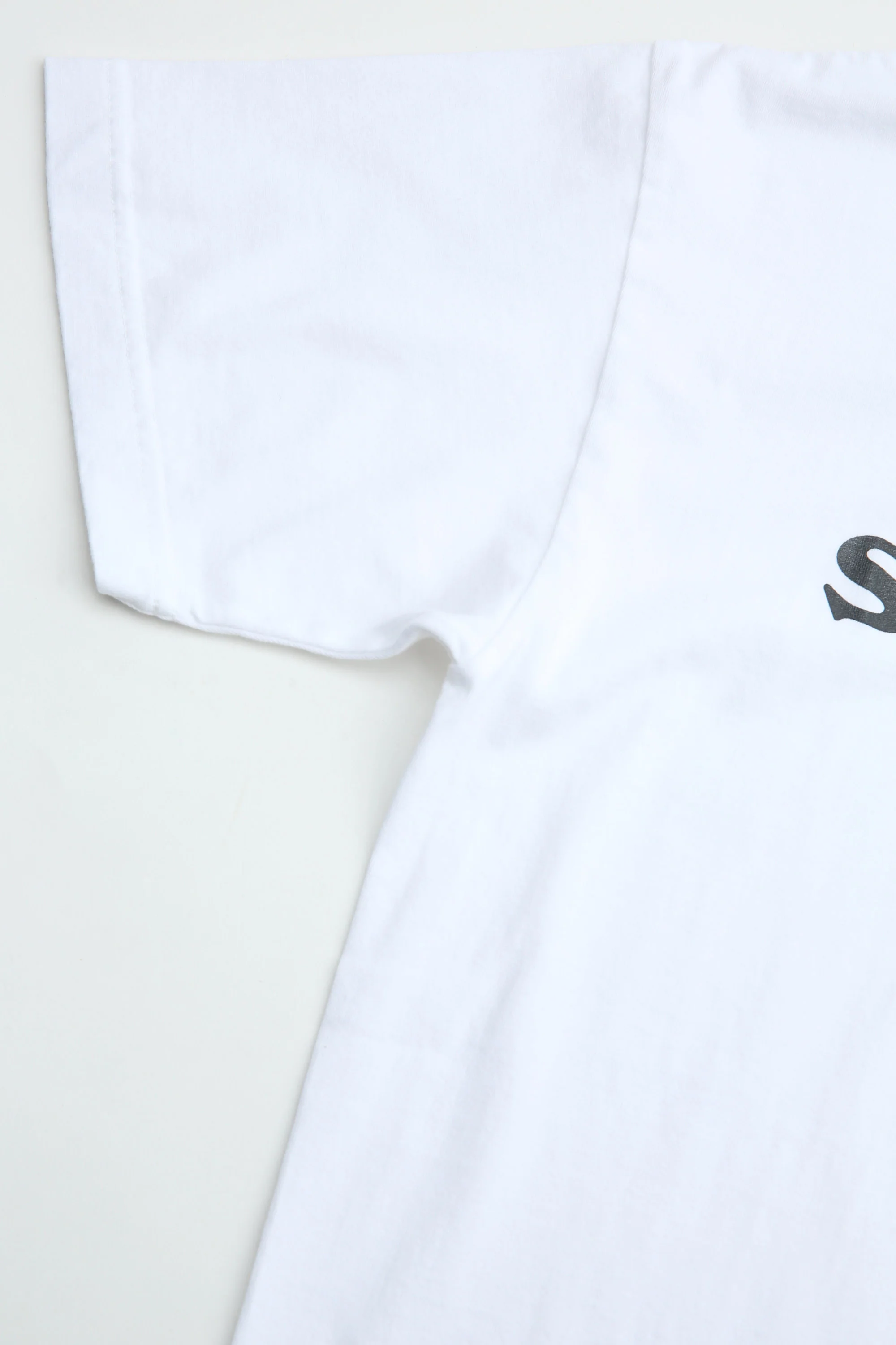 Sassafras T-Shirt 1/2 Single Yarn Cotton - White - Image 3