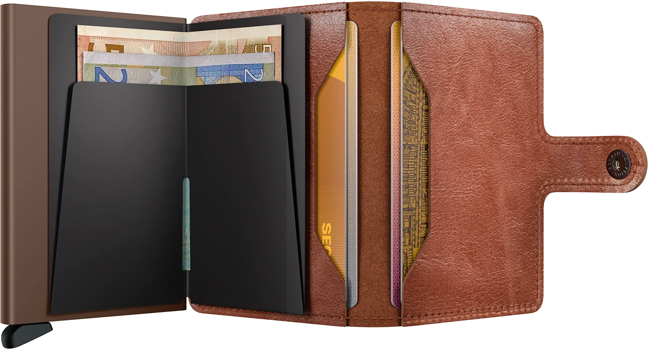 Secrid Miniwallet - Vintage Cognac Brown - Image 4