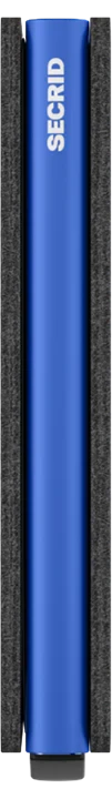 Secrid Slimwallet (Matte Black and Blue) - Image 4