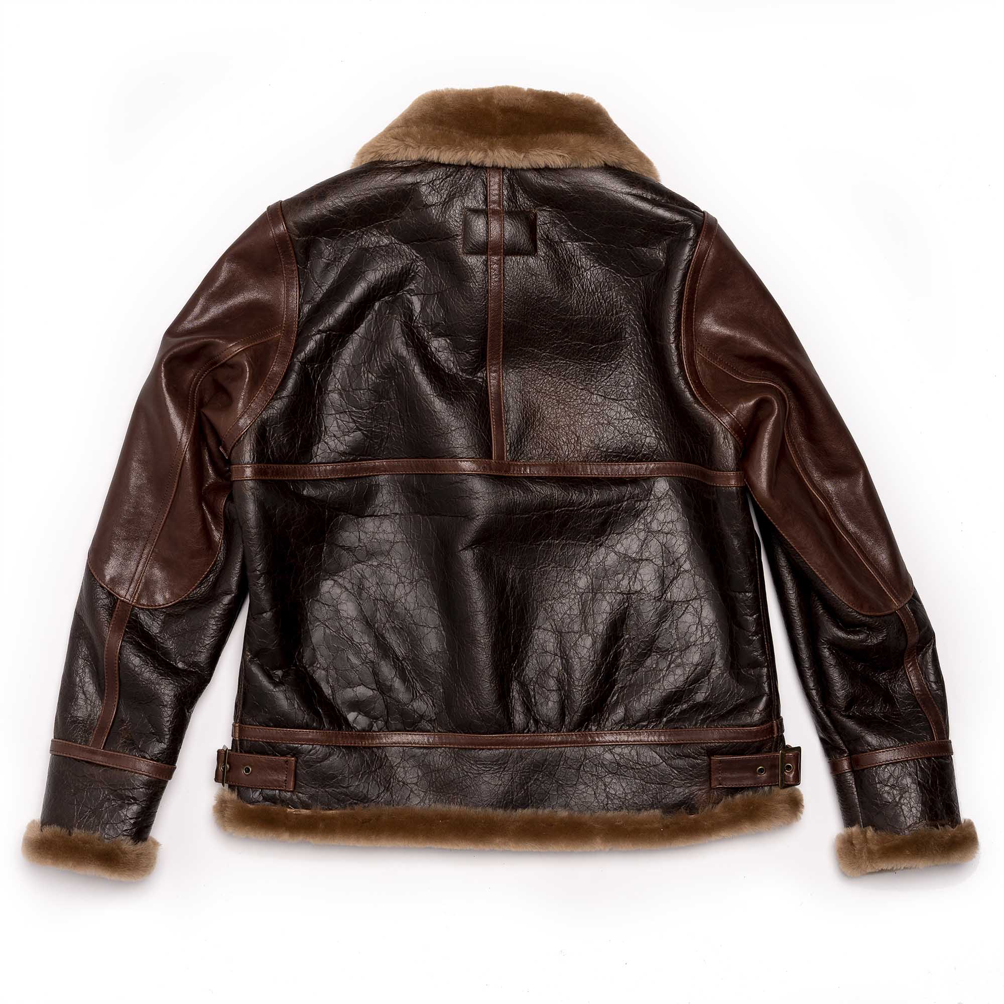Shangri-la Heritage - "Aviatore" B-3 Seal Brown Shearling Jacket - Image 12