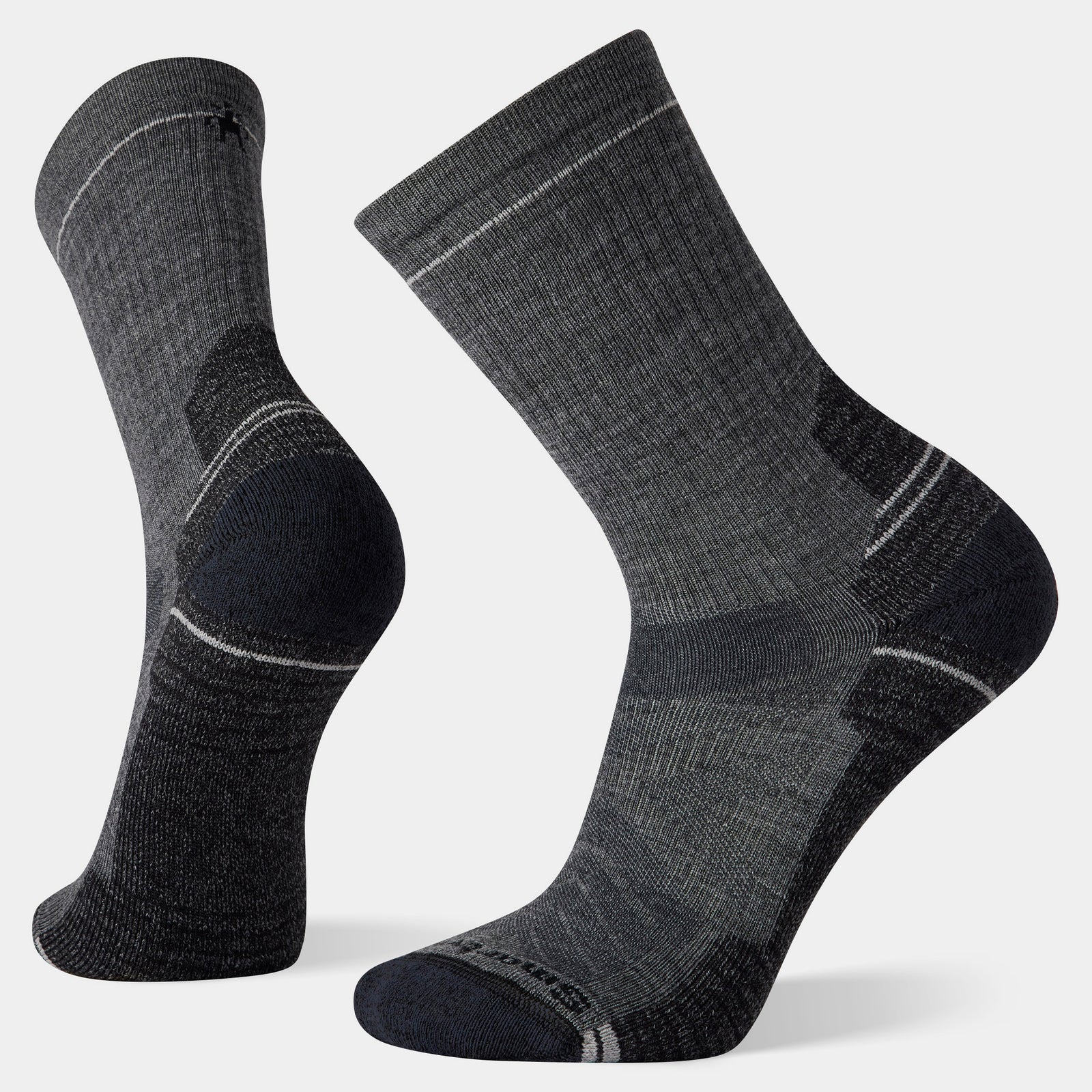 Smartwool Hike Light Cushion Crew Socks - Medium Gray