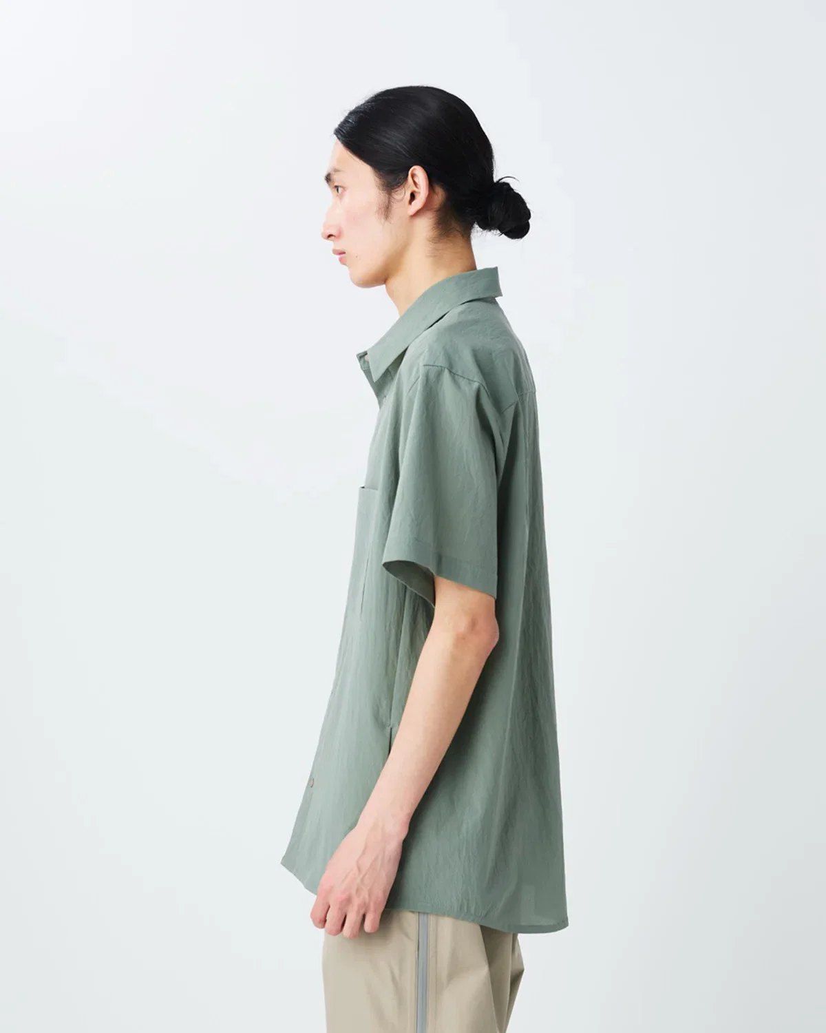 Snow Peak Breathable Quick Dry S/S Shirt - Foliage - Image 4