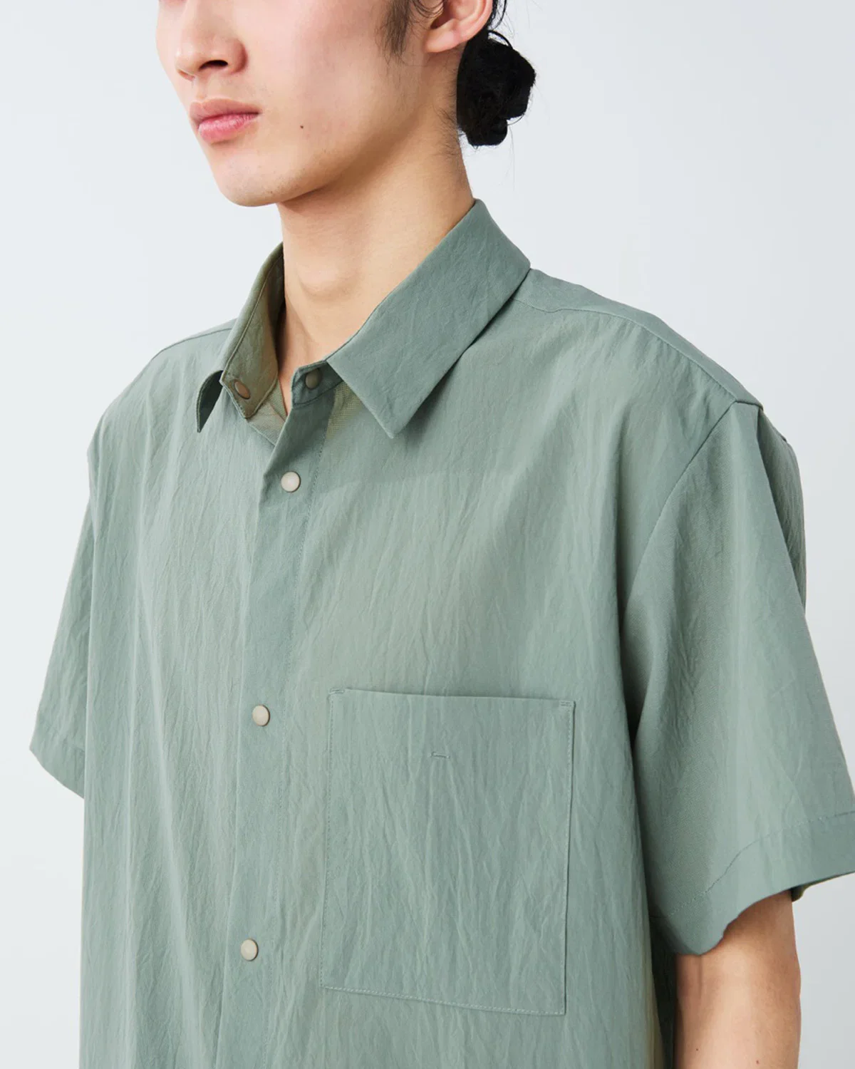 Snow Peak Breathable Quick Dry S/S Shirt - Foliage - Image 6
