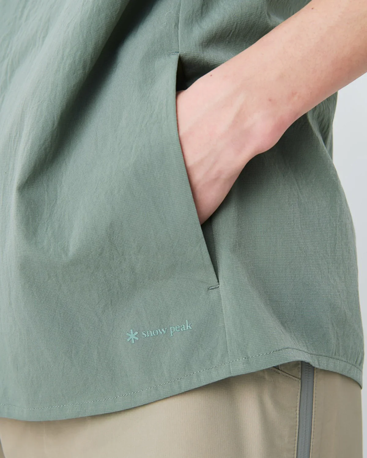 Snow Peak Breathable Quick Dry S/S Shirt - Foliage - Image 7
