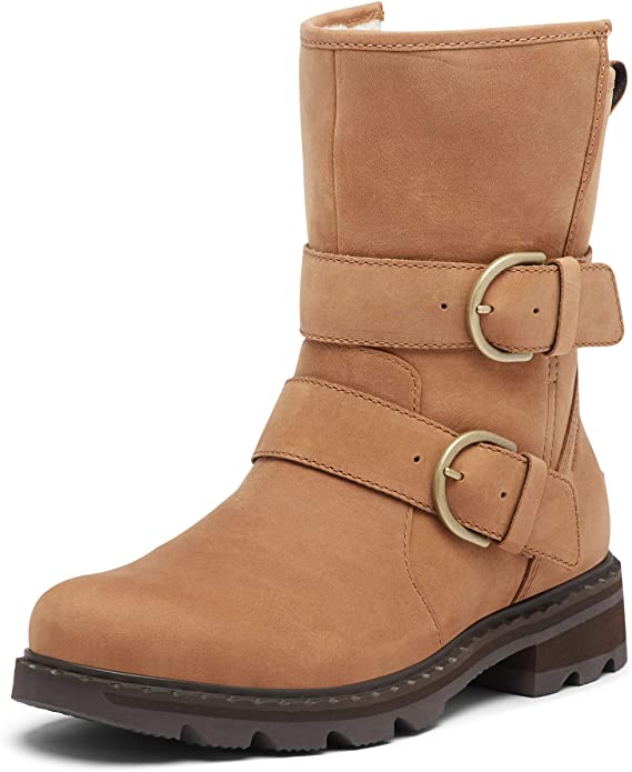 Sorel Women's Lennox Moto Cozy Boots - Velvet Tan - Image 5
