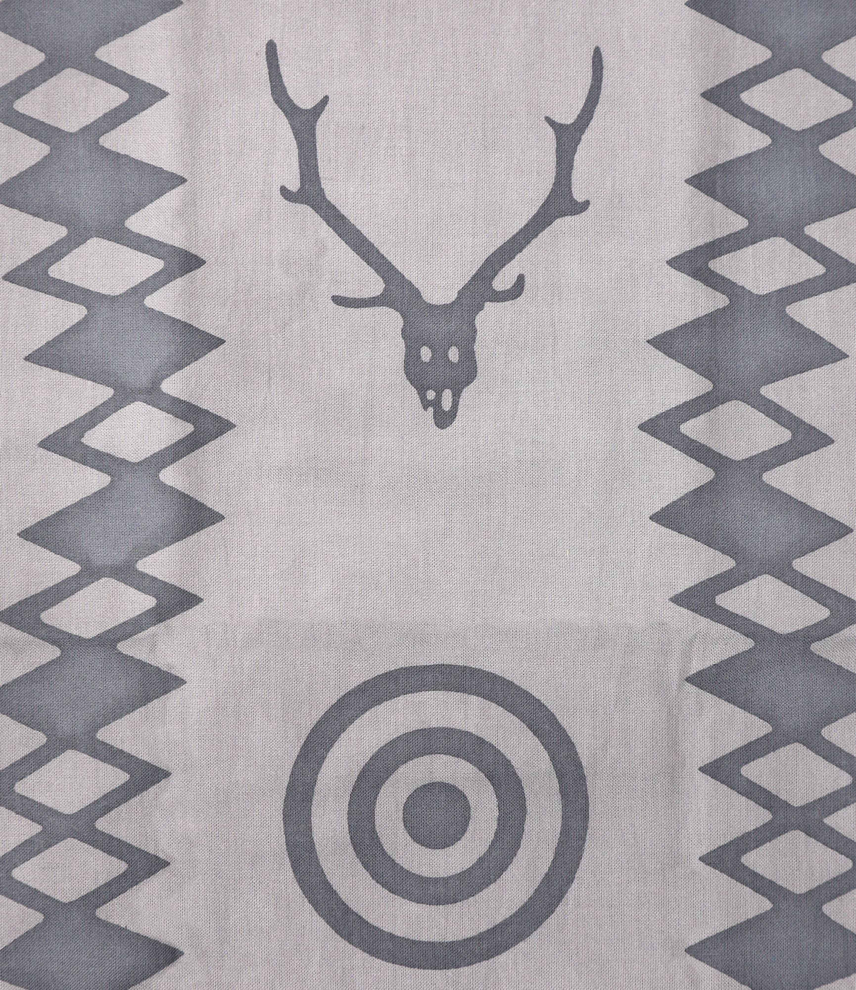 South2 West8 Tenugui Bandana - Grey - Image 2