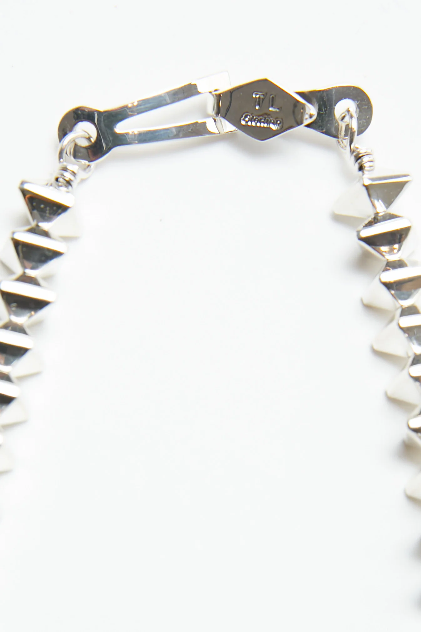 Sterling Silver Octahedron (Dice) Necklace by Trent Lee-Anderson - Image 12