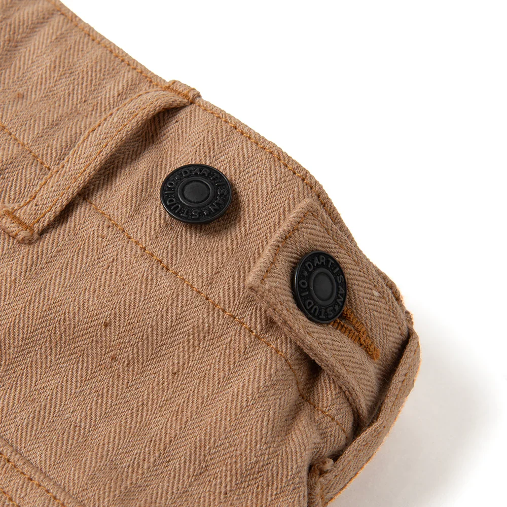 Studio D'Artisan [1917] FOX Cotton Baker Pants - Brown - Image 5
