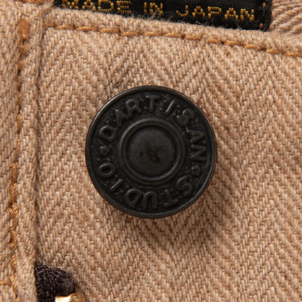 Studio D'Artisan [1917] FOX Cotton Baker Pants - Brown - Image 7