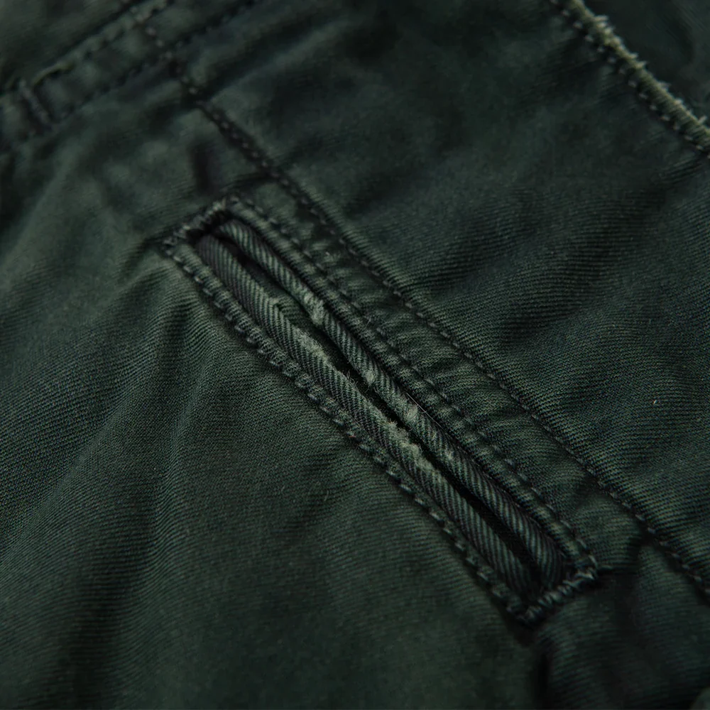 Studio D'Artisan [1923] Veil Chino Trousers - Indigo x Green - Image 6