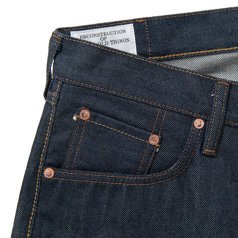 Studio D'Artisan [D1922W] 15oz. Suvin Gold Jeans - One Wash - Image 3