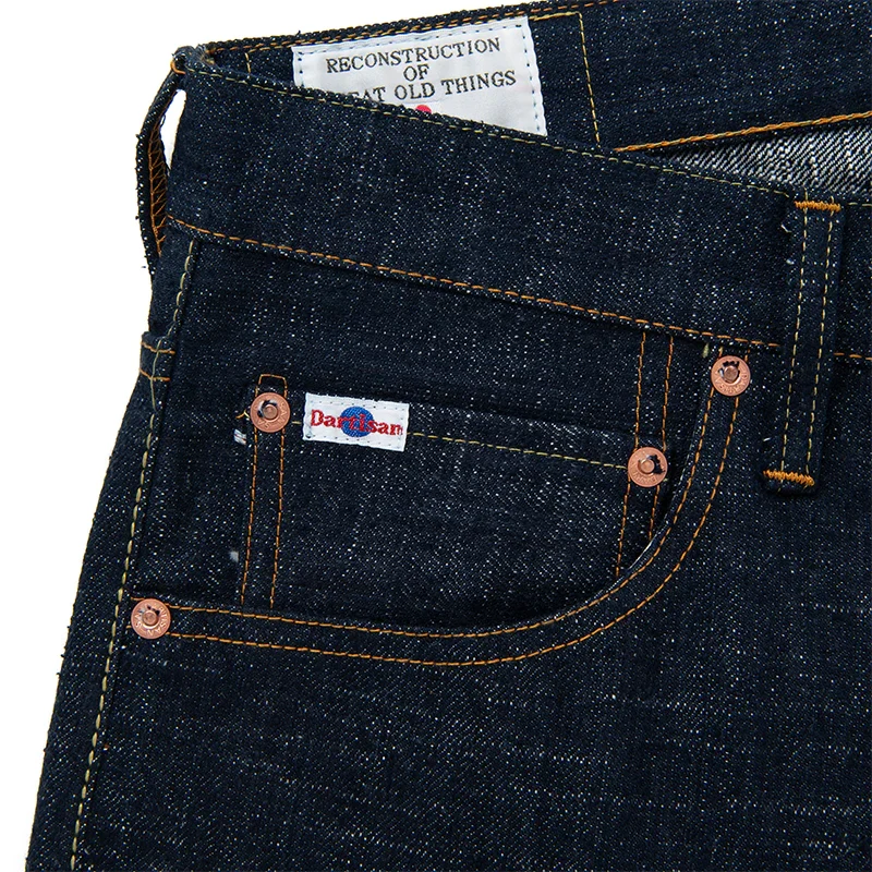 Studio D'Artisan [SD-1002W] 15oz. GL3 Wide Straight Jeans - One Wash - Image 3