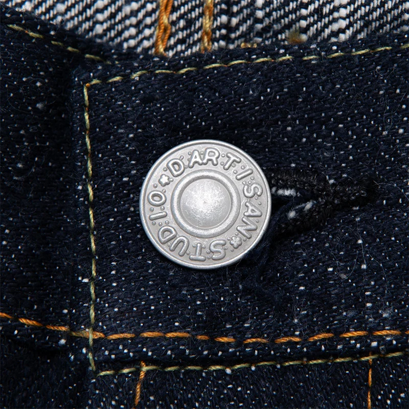 Studio D'Artisan [SD-1002W] 15oz. GL3 Wide Straight Jeans - One Wash - Image 5