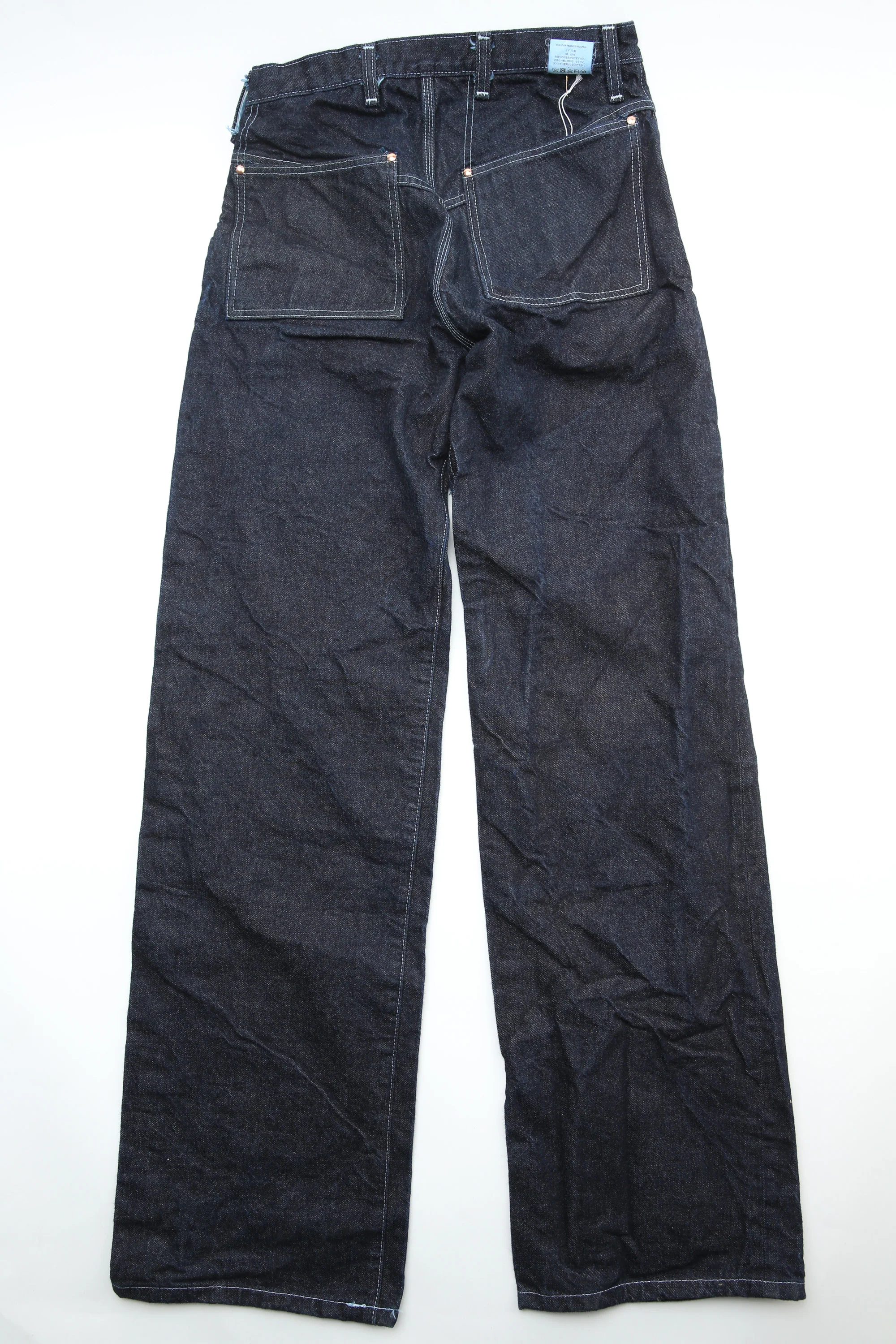 Tender Co. 136 Oxford Jeans - Rinsed 16oz Selvedge Denim - Image 8