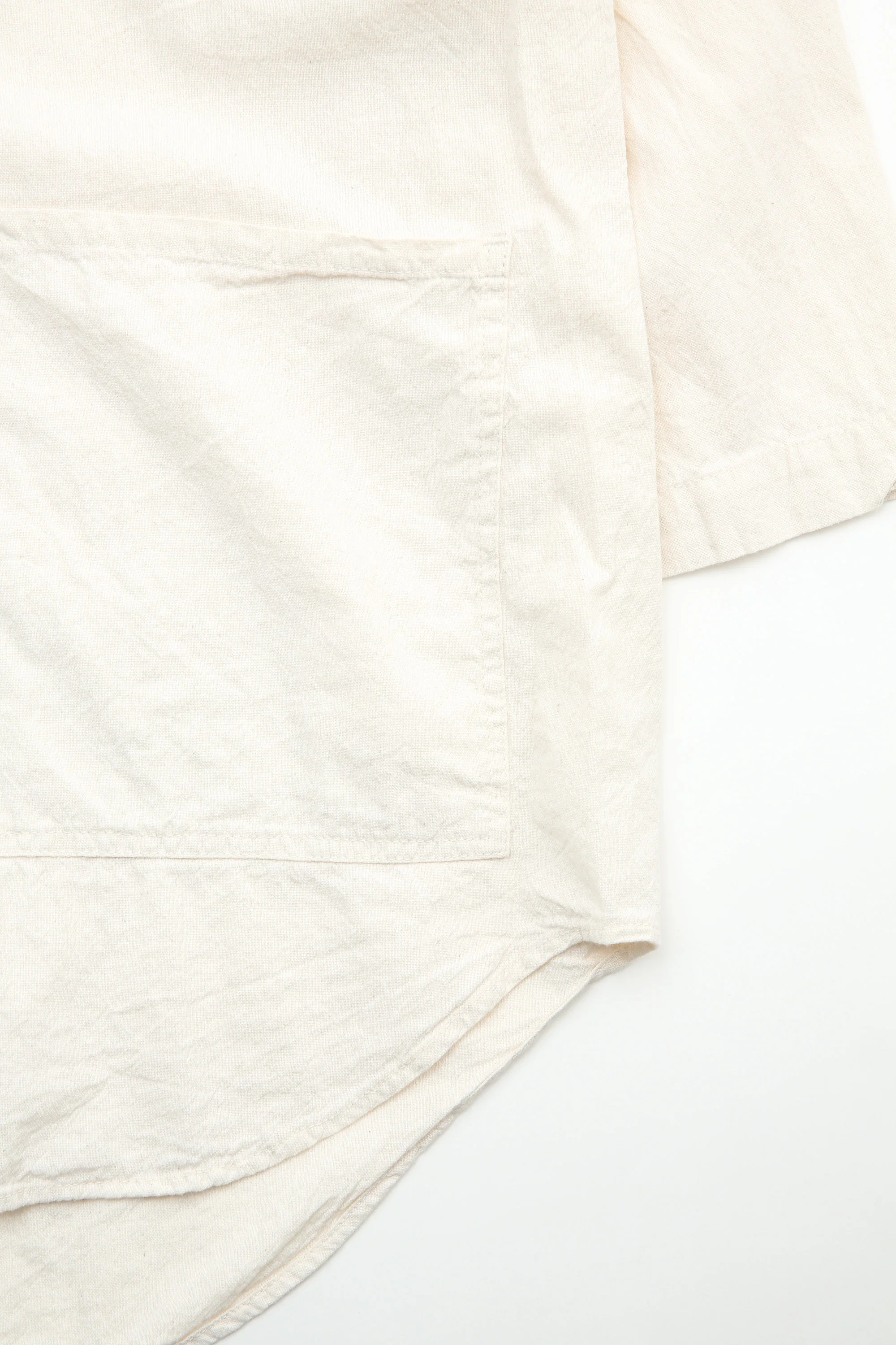 Tender Co.417 Threequarter Sleeve Frock Shirt- Rinsed Cotton Pyjama - Image 3