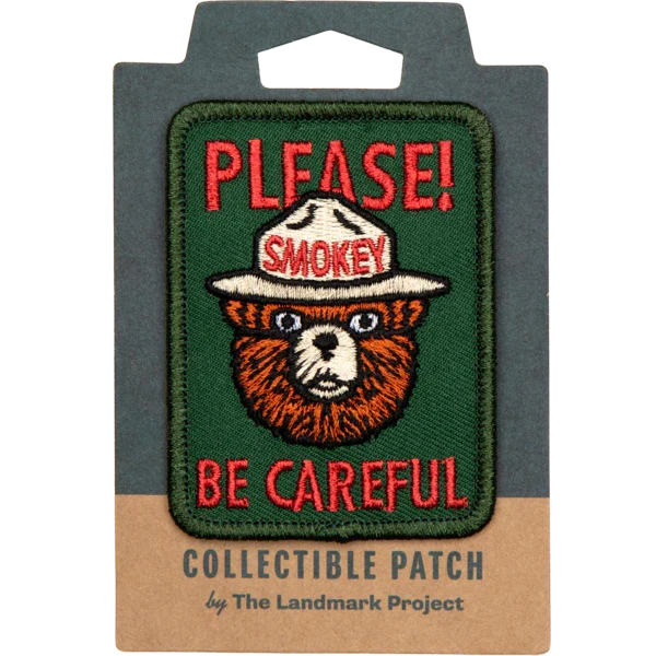 The Landmark Project Be Careful Embroidered Patch - Image 2