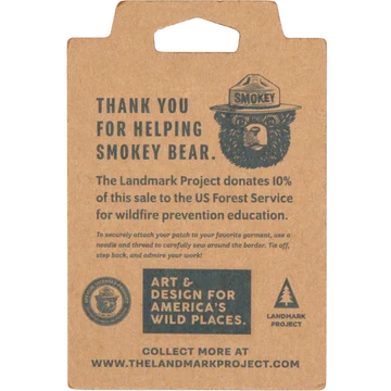 The Landmark Project Keep It Green Embroidered Patch - Image 2