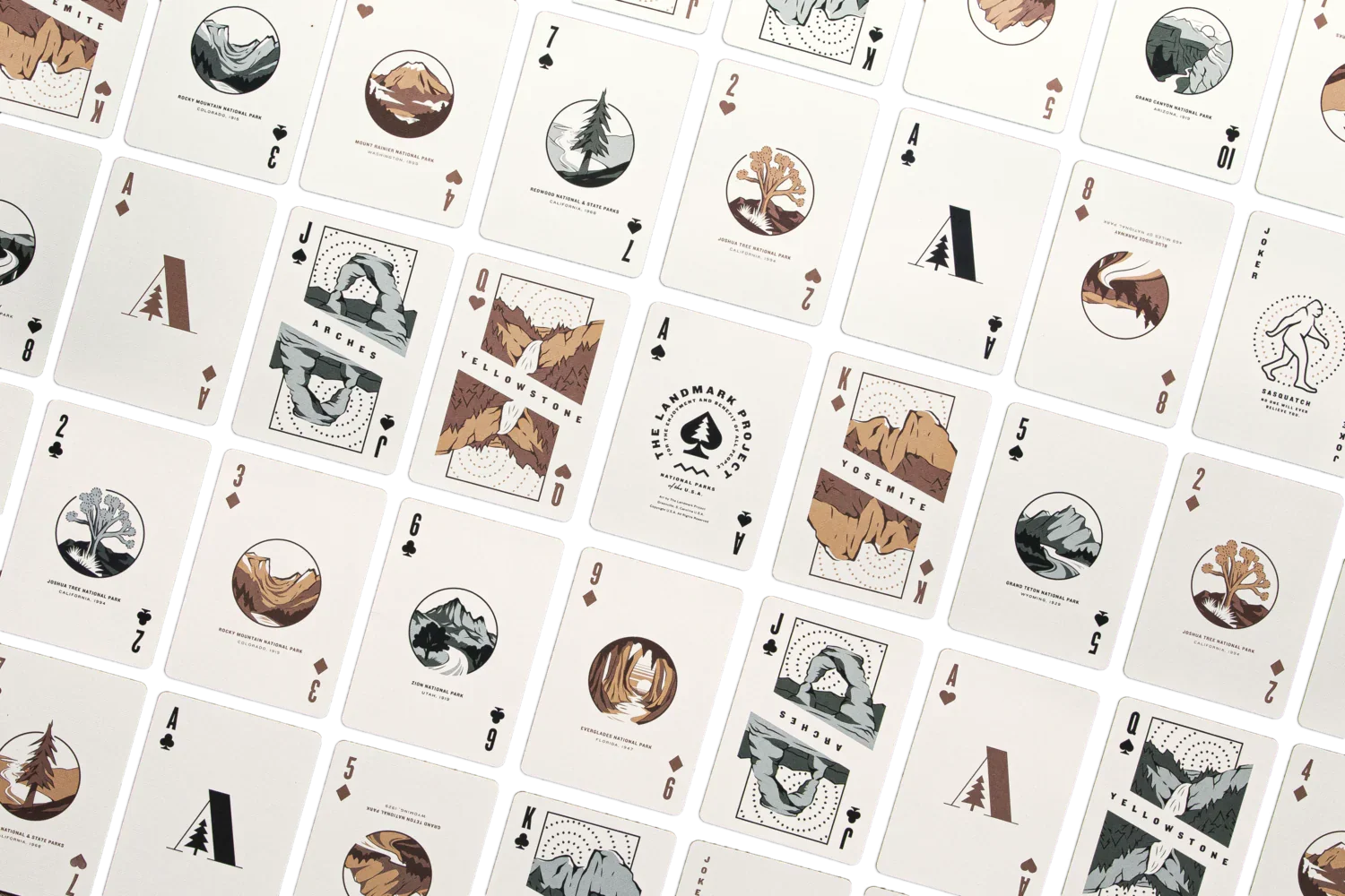 The Landmark Project National Parks Playing Cards - Image 2
