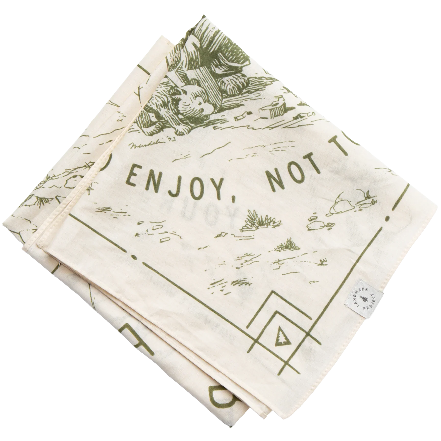 The Landmark Project Protect Our Forests Bandana