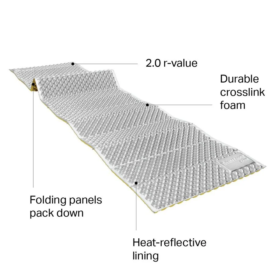 Therm-A-Rest Z Lite SOL™ Sleeping Pad - Regular - Limon/silver - Image 4
