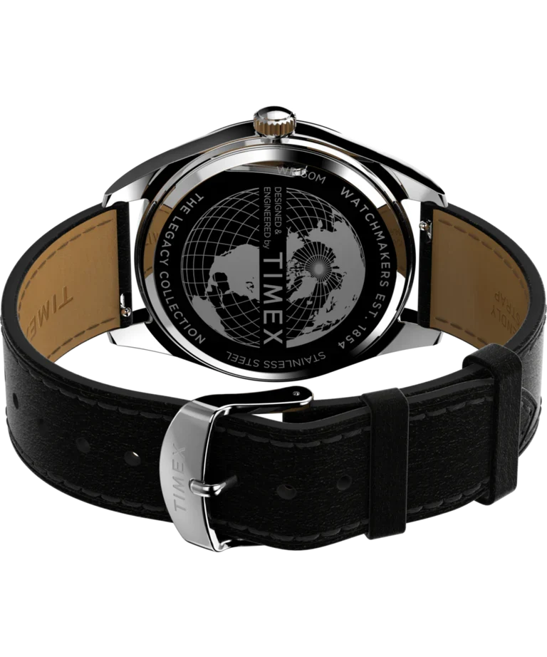 Timex Legacy 41mm Leather Strap Watch - Image 2