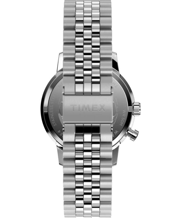 Timex Marlin® Moon Phase Watch - Blue / Silver - Image 4