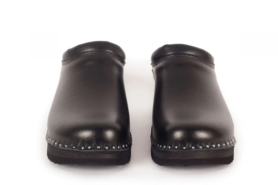 Troentorp Monet Black Clogs - Ideal Black - Image 4