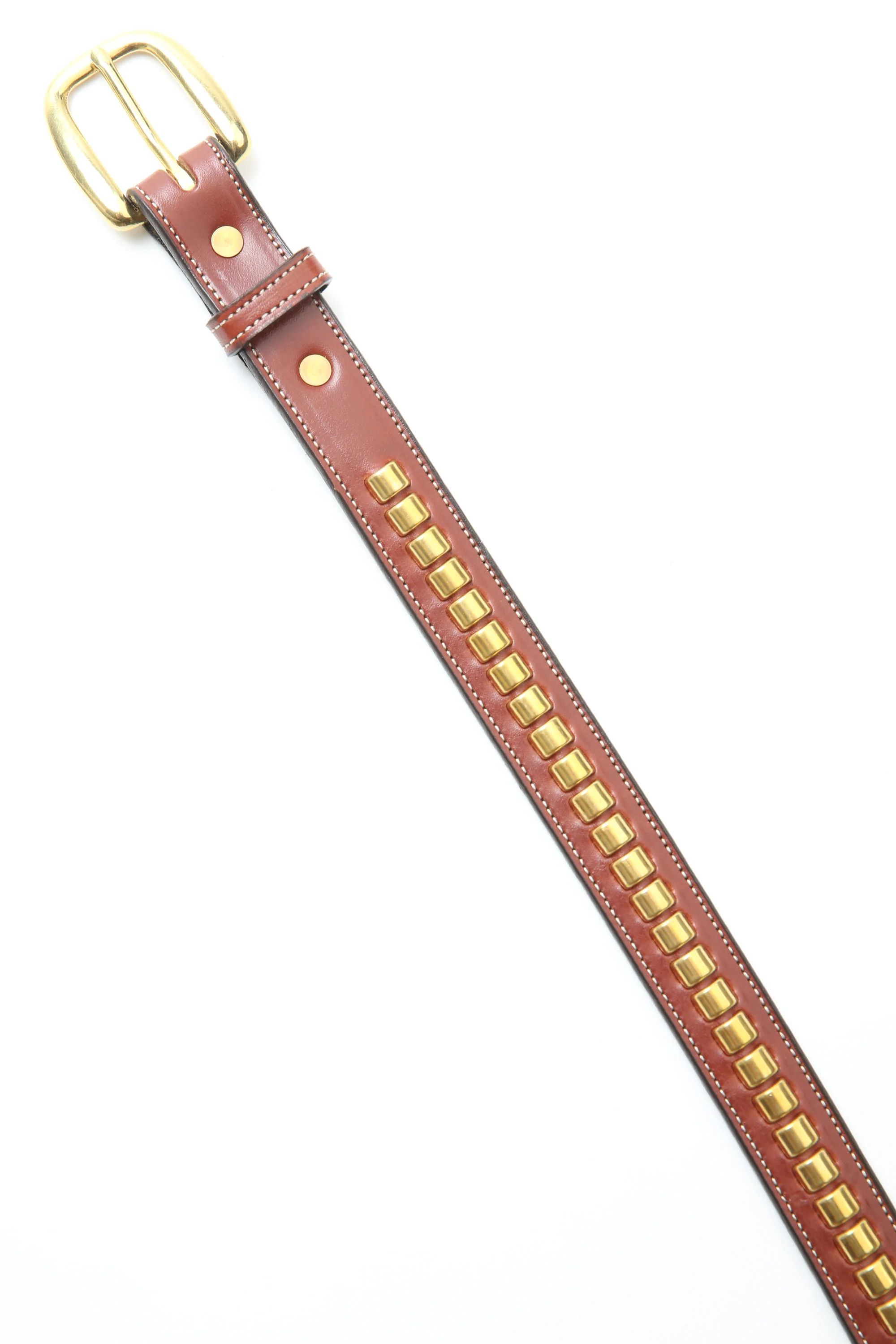 Tory Leather 1" CLINCHER BELT - OAKBARK (2378) - Image 2