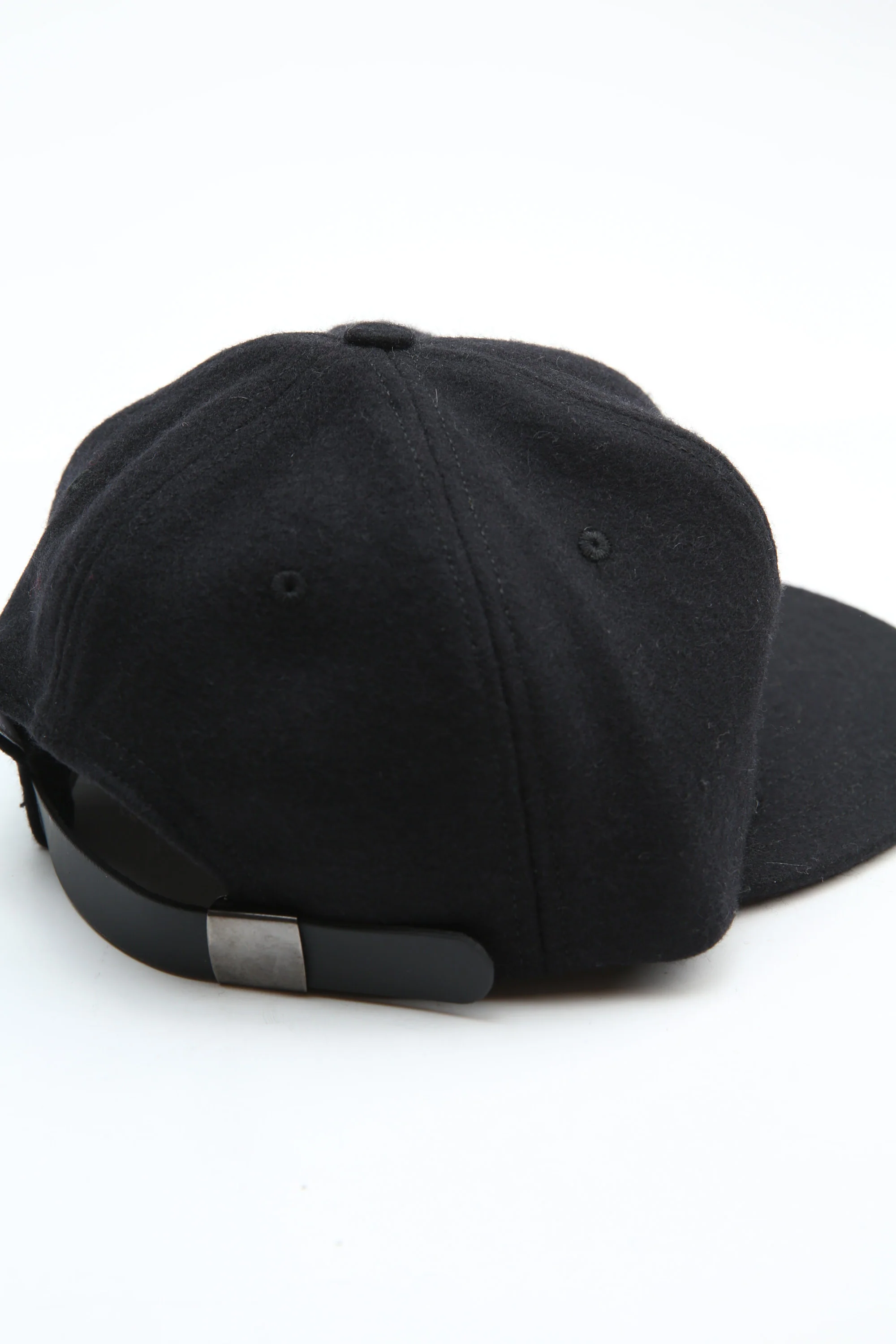 Ebbets x Totem Brand Co. Cap - Black Wool - EXCLUSIVE - Image 3