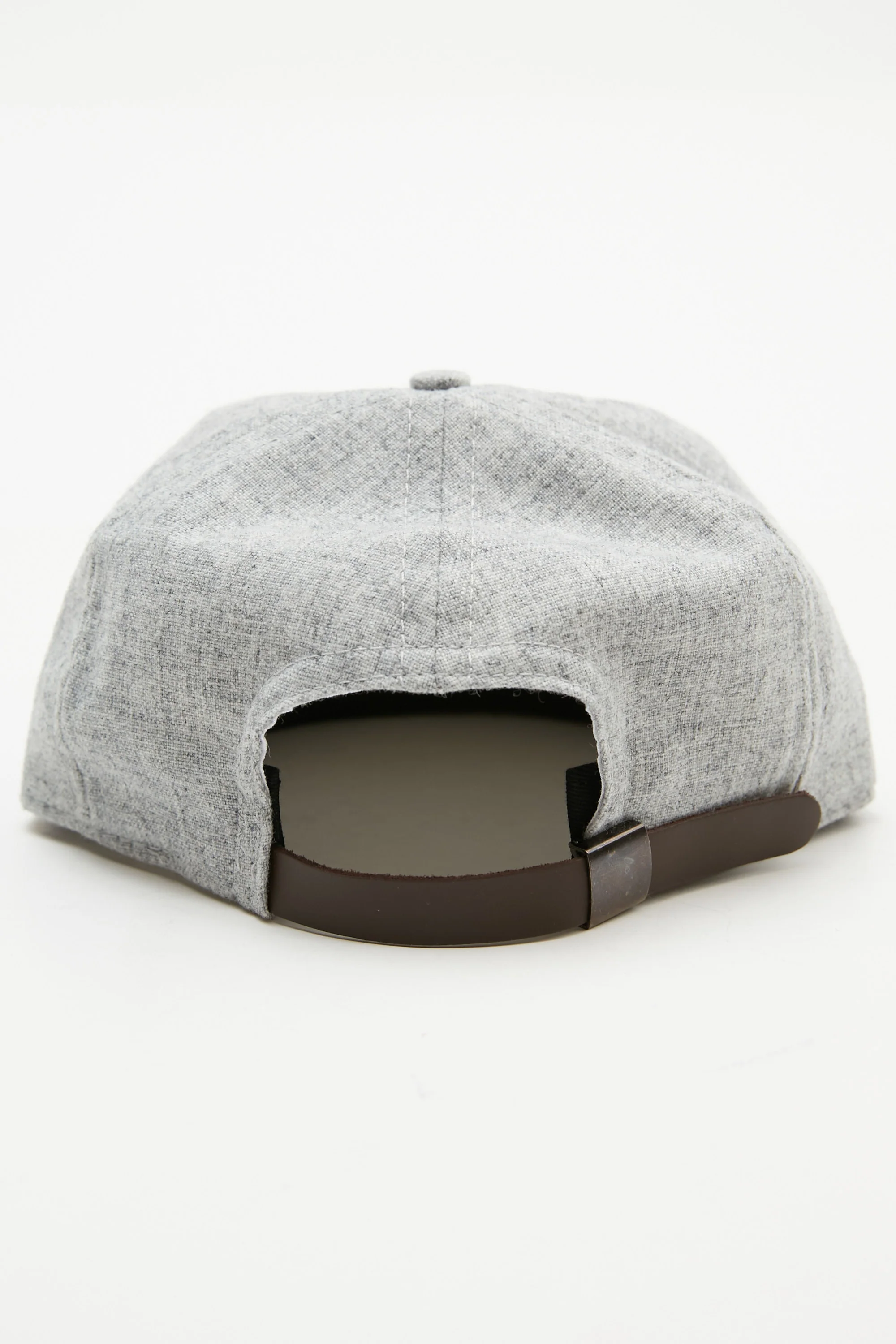 Ebbets x Totem Brand Co. Cap - Grey Heather Wool - EXCLUSIVE - Image 4