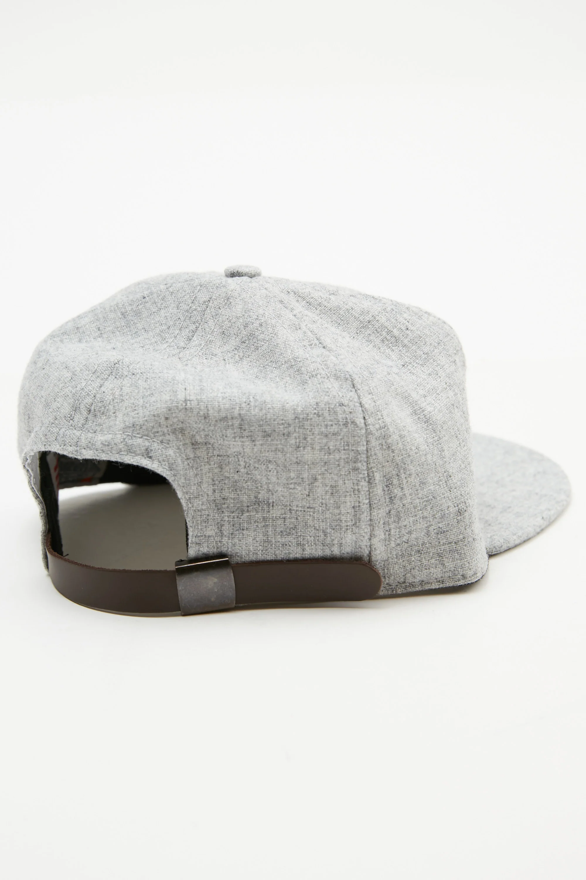 Ebbets x Totem Brand Co. Cap - Grey Heather Wool - EXCLUSIVE - Image 5