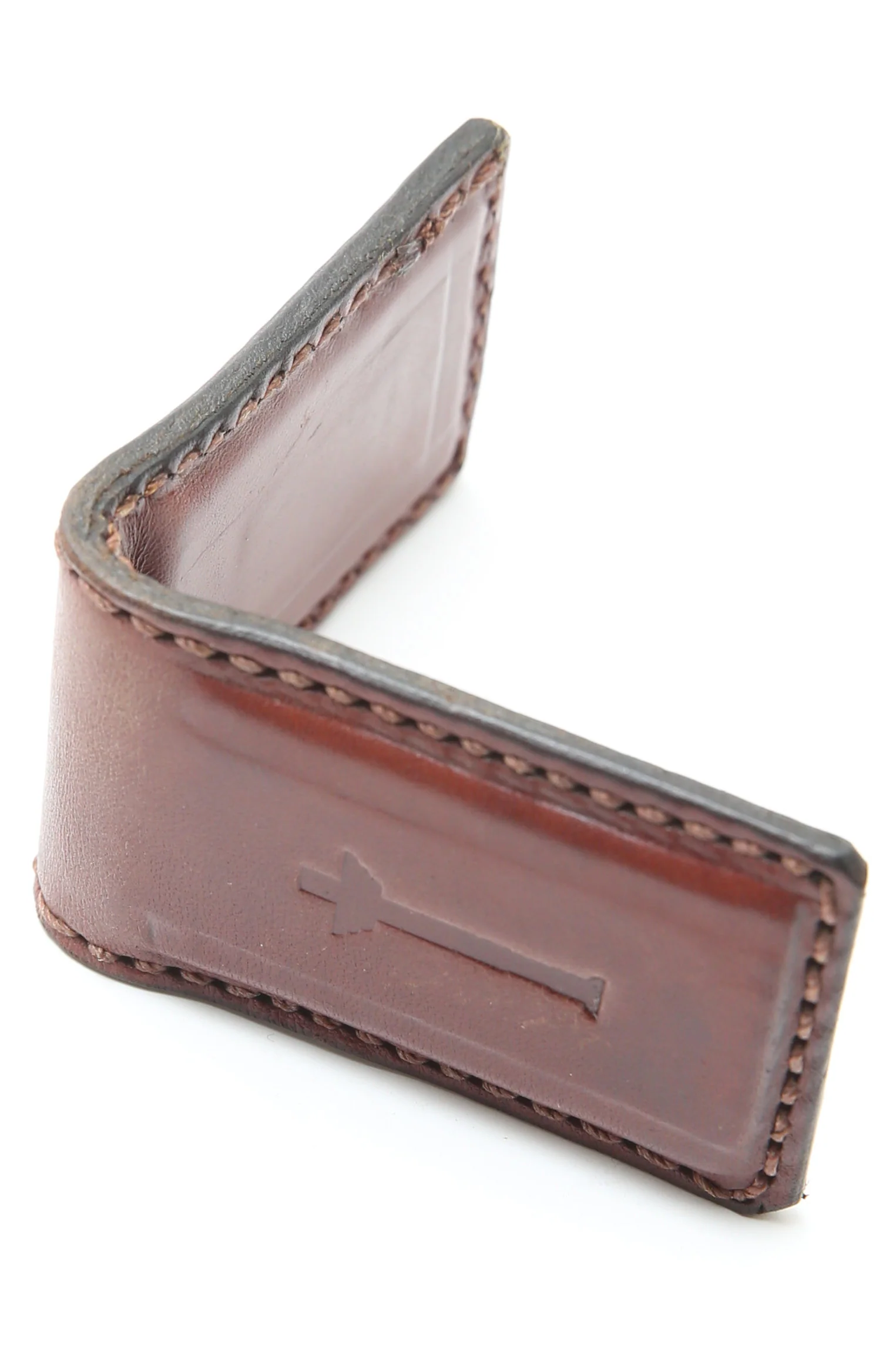 Totem Brand Co. Magnetic Money Clip - Brown - Image 3