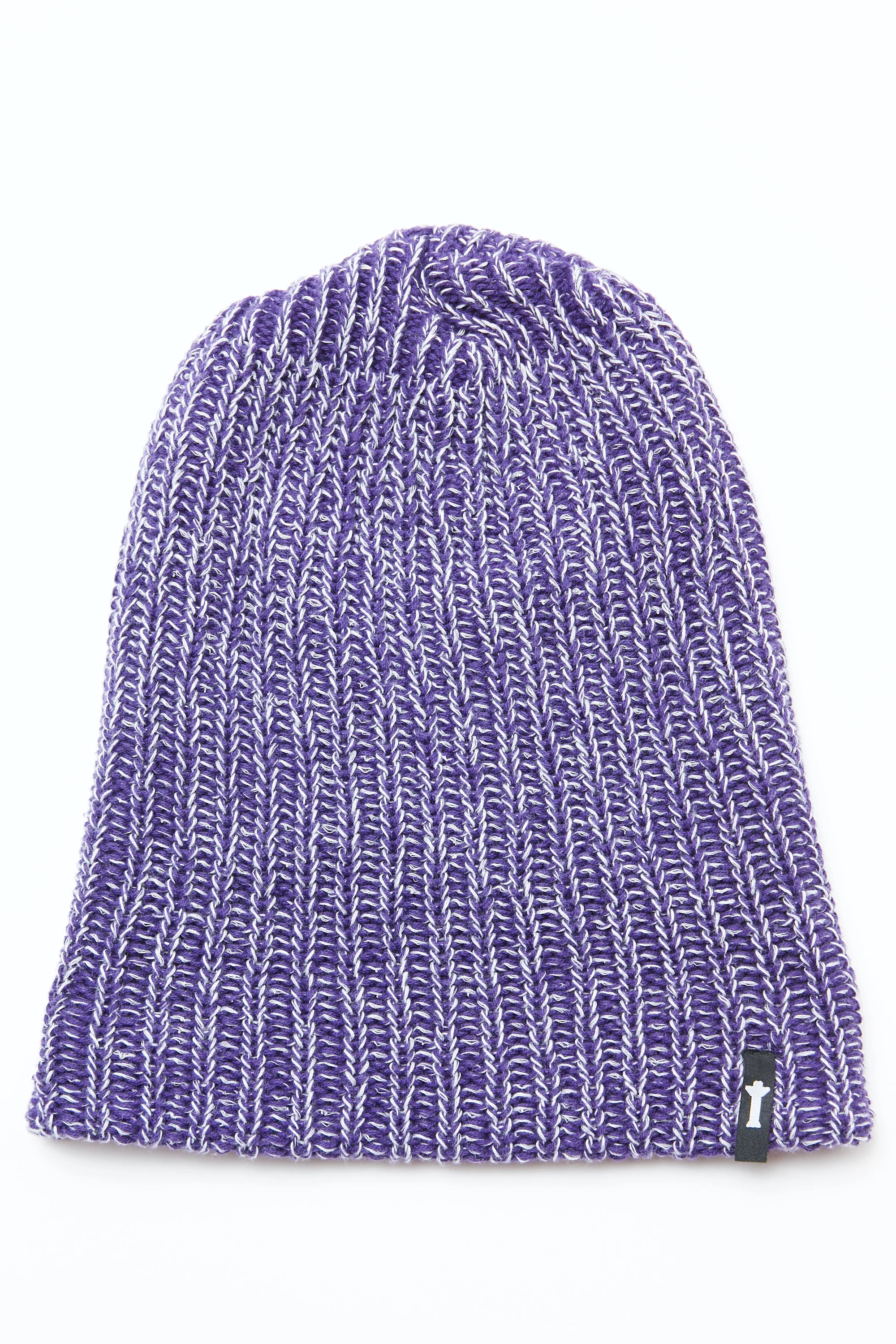 Totem Brand Co. Marled Watch Cap Beanie - Purple/White - Image 5