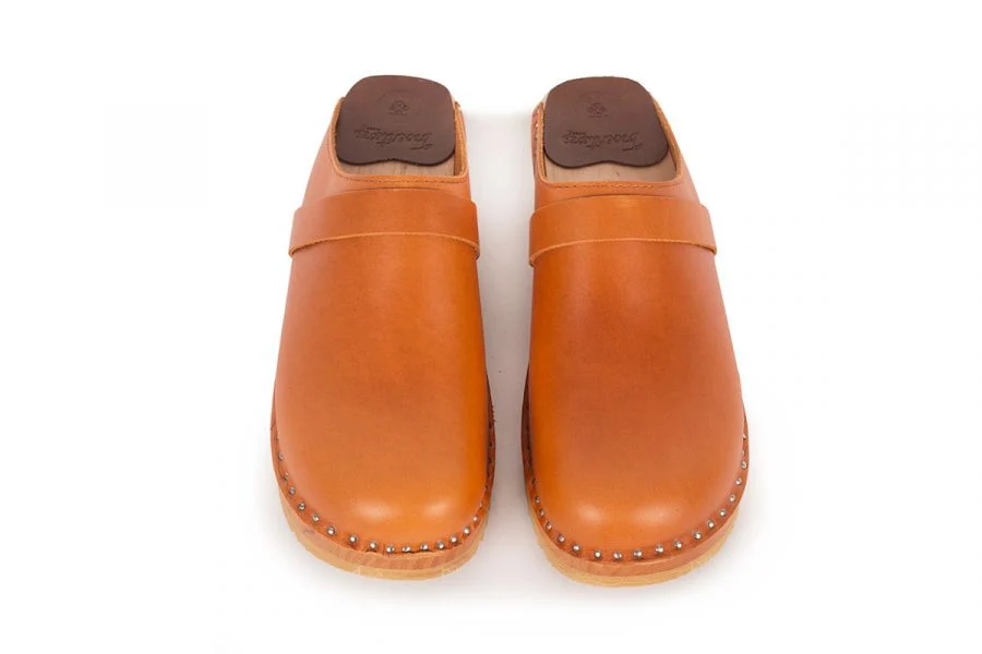 Troentorp Da Vinci Cognac Clogs - Ideal Natural - Image 6