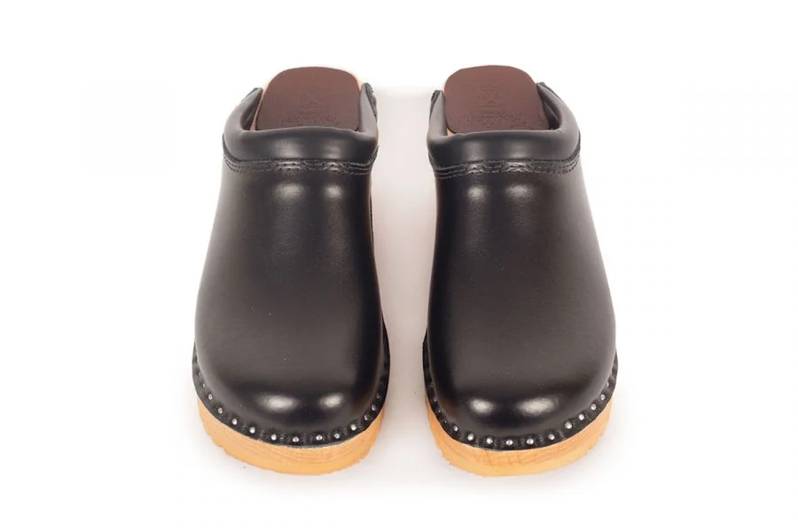 Troentorp Rembrandt Black Clogs - Ideal Natural - Image 3
