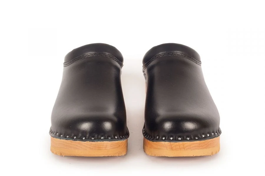 Troentorp Rembrandt Black Clogs - Ideal Natural - Image 4
