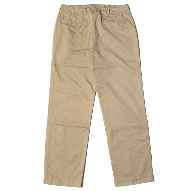 Warehouse & Co. Lot 1082 - Duck Digger Chinos - West Point Beige (No Wash) - Image 3