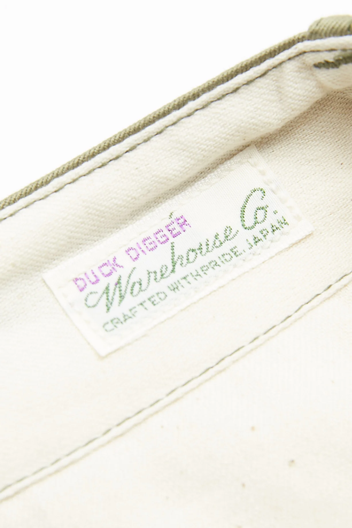 Warehouse & Co. Lot 1082 - Duck Digger Chinos - West Point Green - Image 11