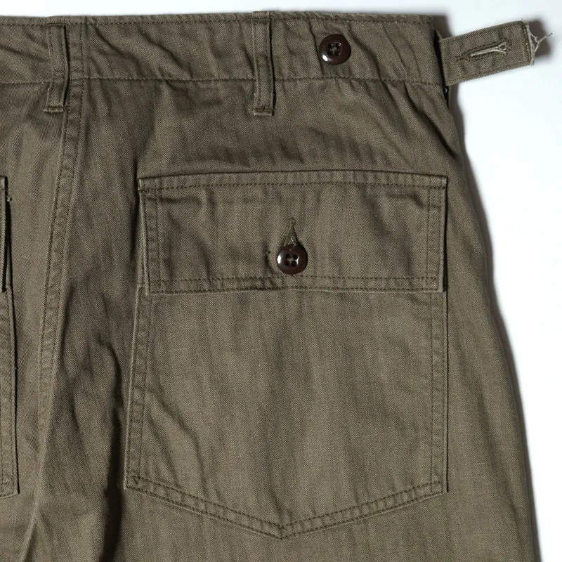 Warehouse & CO. Lot 1086 HBT MILITARY PANTS - OD Green - Image 5