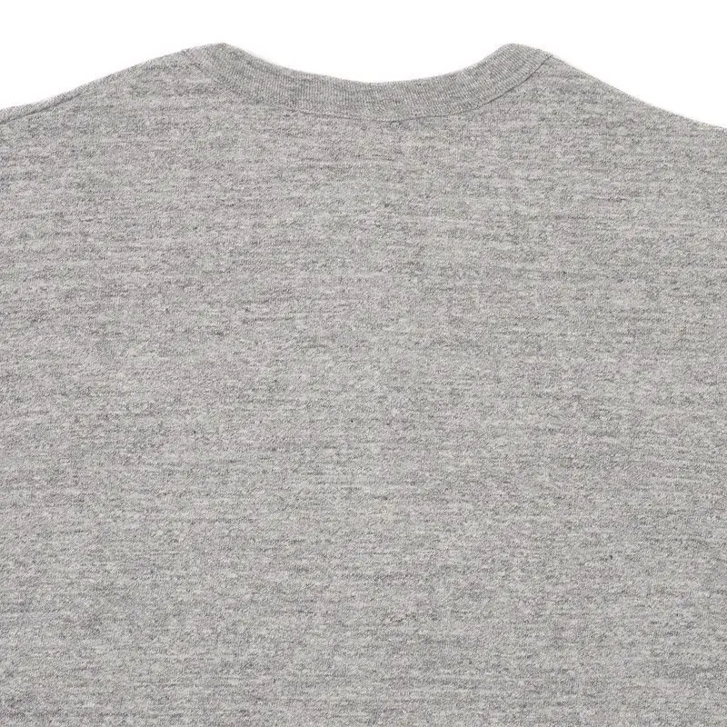 WAREHOUSE & CO. Lot 5907 Long Sleeve Henley Neck - Heather Grey - Image 12